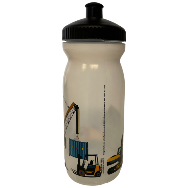 Trinkflasche 600ml BM "Baustelle" – Bild 5