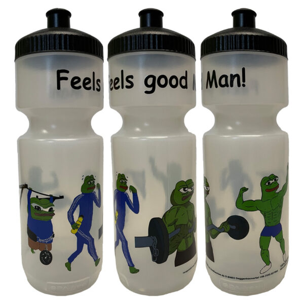 Trinkflasche 750ml BM "Feels Good Man"