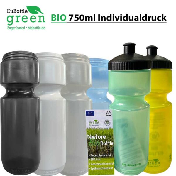 Nature BIO Trinkflasche 750ml BM Digitaldruck